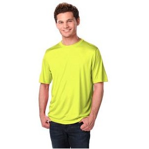 Adult Moisture Wicking Crew Neck Tee Shirt