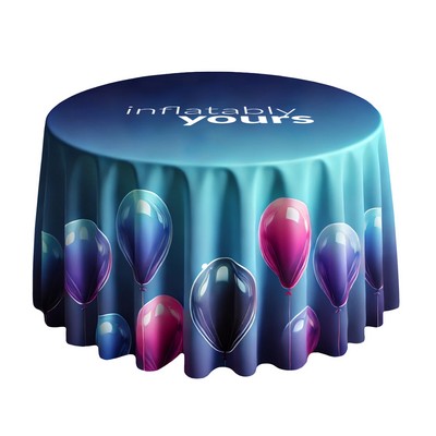 Premium 114" Round Table Throw