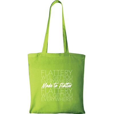 4 oz. Canvas Convention Tote Bag with Shoulder Strap