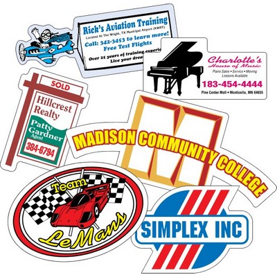 Custom Screen Printed Magnets (12.01 to 14 Square Inch)