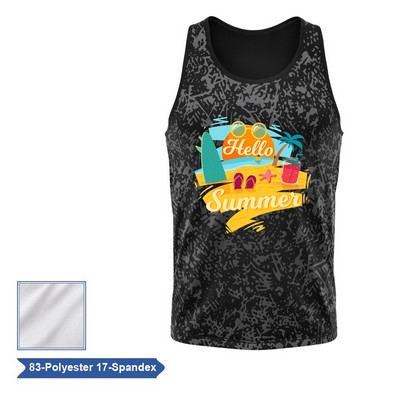 Sublimation Premium Poly Spandex Classic Tank Top - Men, Women, Kids