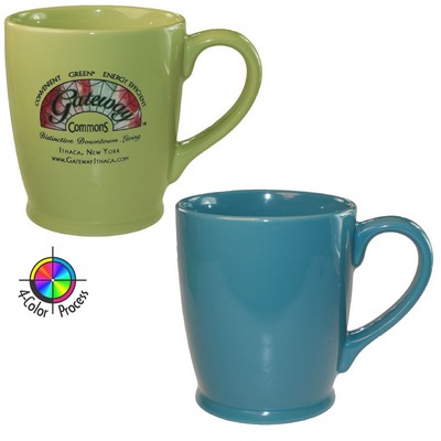 16 Oz. Teal Blue Kona Mug - 4 Color Process