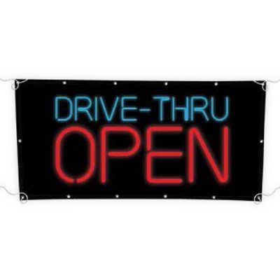 13 Oz. Single-Sided Scrim Banner (8'x4')