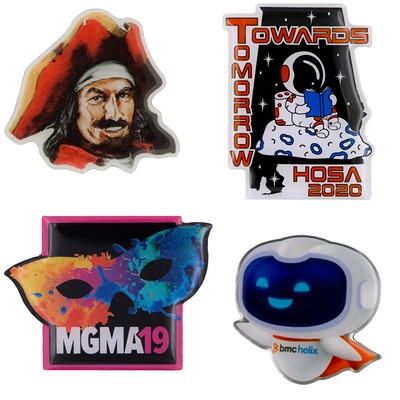 Lapel Pins Litho Full Color (1")