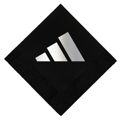 Foil Stamped Colorware Beverage Napkin