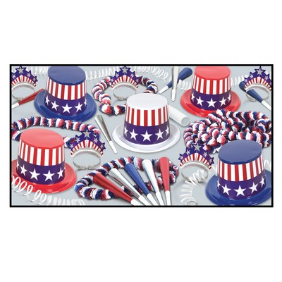 Spirit of America Decoration Assortment Kit for 50 People