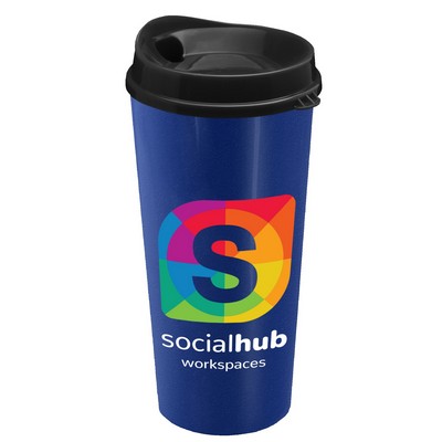 The Explorer - 20 oz. Travel Tumbler with Sip through lid and Digital imprint