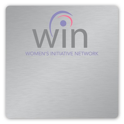 Laminated Name Badge (3.5"x3.5") Square - No Personalization