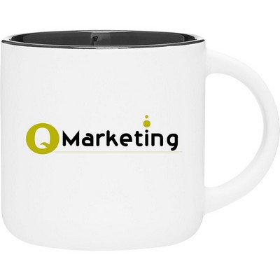 14 oz Minolo (Matte White/Black)