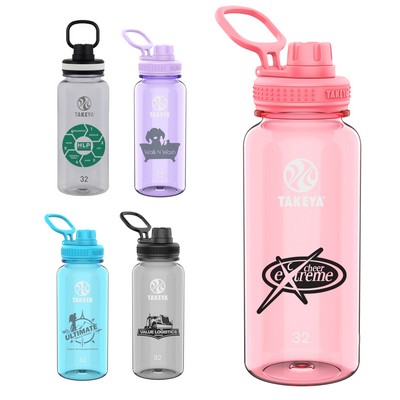 Takeya® 32 Oz. Tritan™ Bottle w/Spout Lid