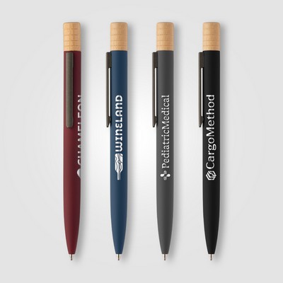 Reborn Twist Recycled Aluminum Pen - Laser