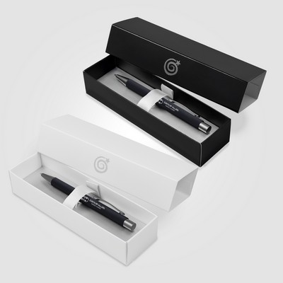 Bowie Softy & Bowie Rollerball - Laser Engraved Metal Pen in Gift Box