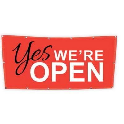 6.5 Oz. Single-Sided Outdoor Canvas Banner (6'x4')