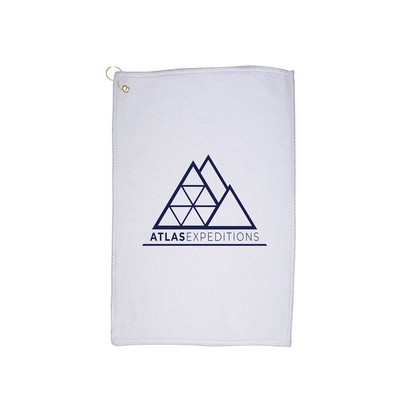 Golf Towel With Grommet And Hook