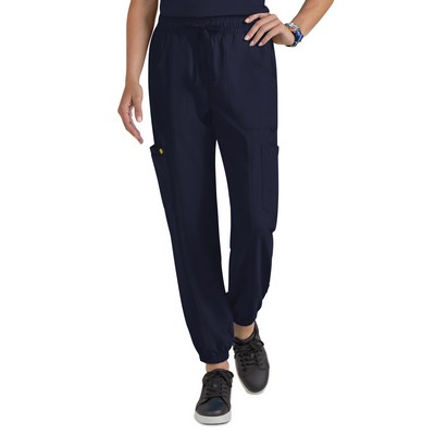 koi - Smiley World - Women's 7-Pocket Jolly Jogger Pant