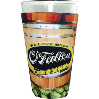 Full Color Tall Neoprene Pint Cooler