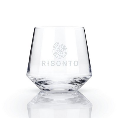 Viski® Raye Angled Crystal Cocktail Tumbler