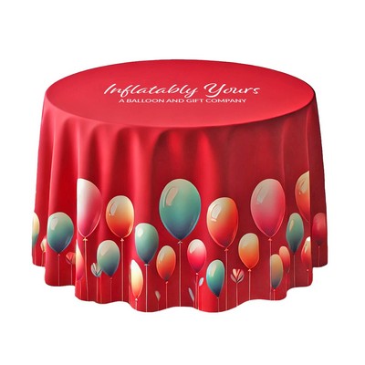 Premium 90" Round Table Throw
