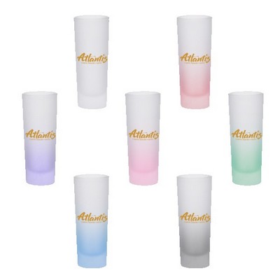 Last Drop 2 oz Frosted Shooter Shot Glass