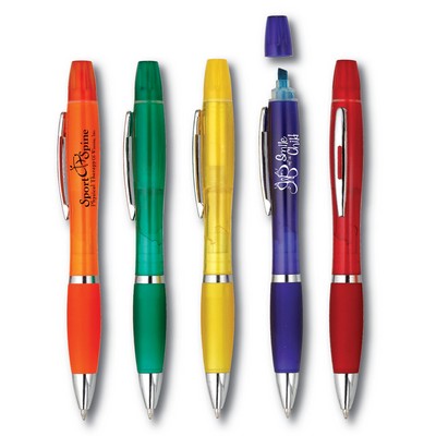 Translucent Pen and Highlighter Combo