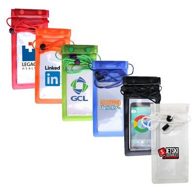 Large Waterproof Cell Phone Bag (Full Color Digital)