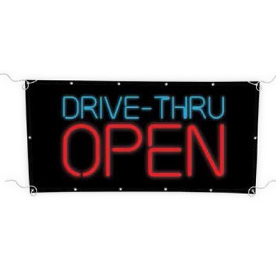 13 Oz. Single-Sided Scrim Banner (6'x4')