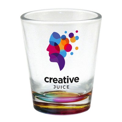 2 Oz. Kaleidoscope Shot Glass