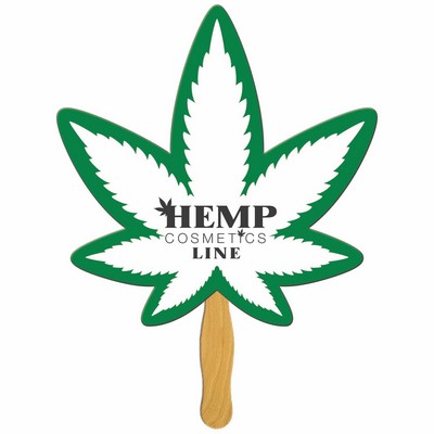 Cannabis Hand Fan