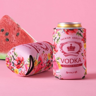 Full Color Cool-Apsible Can Cooler