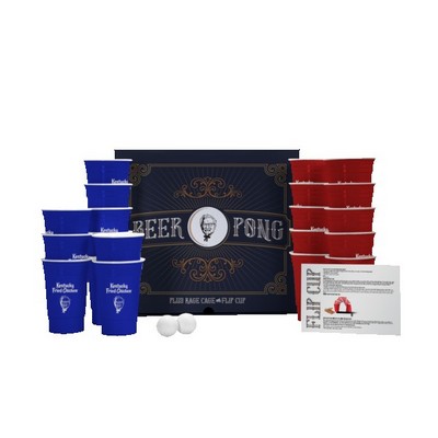 Beer Pong 3-in-1 Drinking Game Set