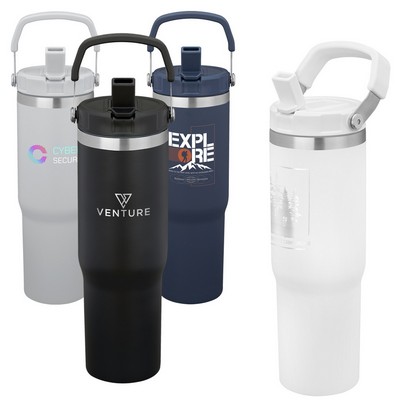 28 Oz. Urban Peak® Pinnacle Flip Straw Tumbler