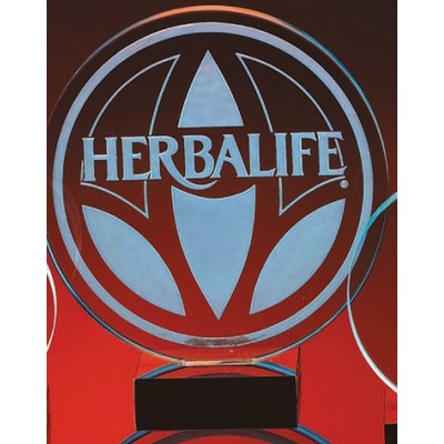 Crystal Halo Award Clear (10")