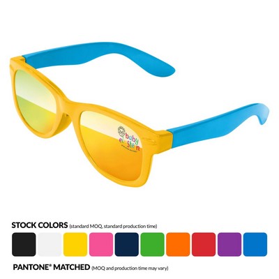 2-Tone Infant Retro Sunglasses (0 To 3 Years)