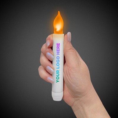 LED Flameless Candle Stick(Full Color Large Imprint)