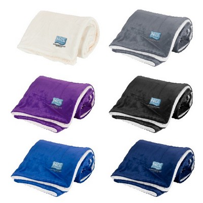 Mink Sherpa Blanket - Solid