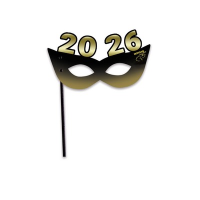 Custom Digital Printed Paper-Stock New Years Masks