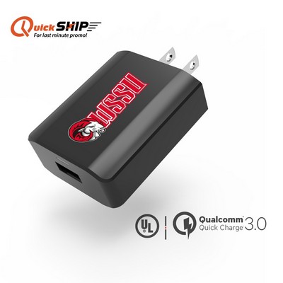 Anson UL listed 18W Wall Quick Charger QC3.0-QC3.0 Wall charger