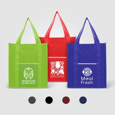 North Park Deluxe - Non-Woven Shopping Tote Bag