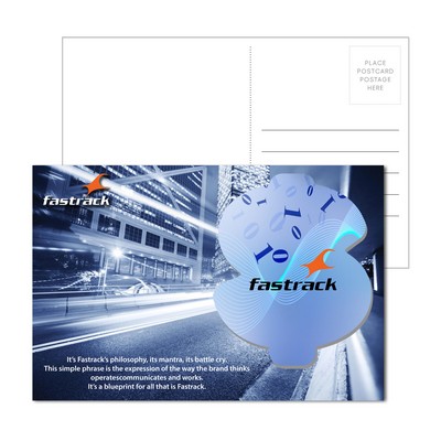 Post Card with Full Color Dollar Sign Coaster