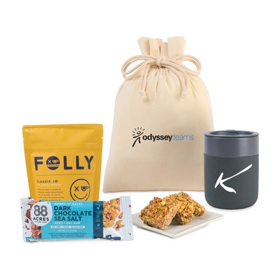 But First...Coffee Gift Set - Charcoal