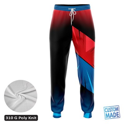 Unisex & Kids' Sublimation 310G Fleece-Lined Sweatpants