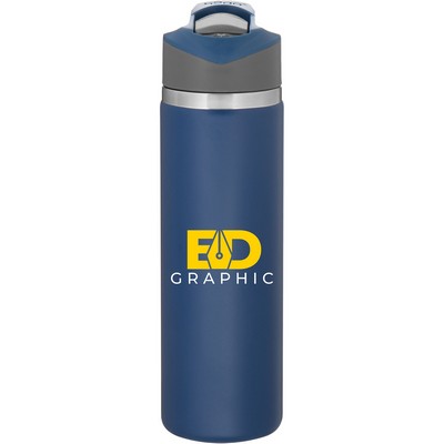 20.9 oz h2go Pilot (Matte Blue)
