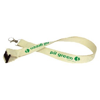 Organic Cotton Lanyard-3/4" W x 18" Long