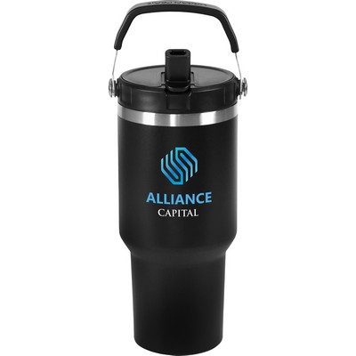 34oz Urban Peak® Pinnacle Flip Straw Tumbler