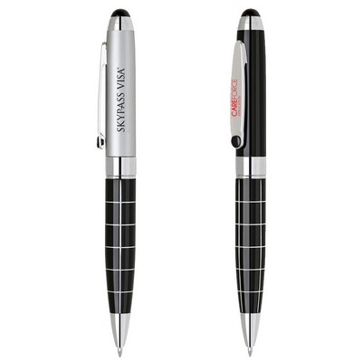 Grid Ballpoint Pen