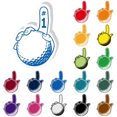 Large Golf Ball Hand