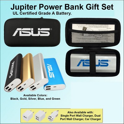 Jupiter Power Bank in Zipper Wallet 12,000 mAh No Extra Tariff