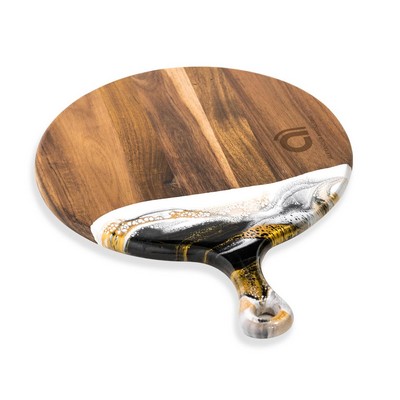 Round Paddle Acacia Cheese Board