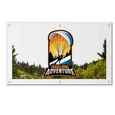 18oz Full Color UV Printed Blockout Vinyl Banner - per sq ft