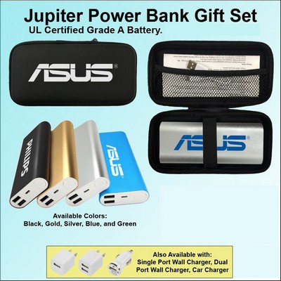 Jupiter Power Bank in Zipper Wallet 10,000 mAh No Extra Tariff
